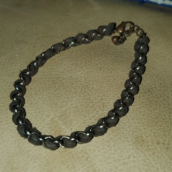 Earthy Red and Blue Bracelet lot - Picture 4 of 11